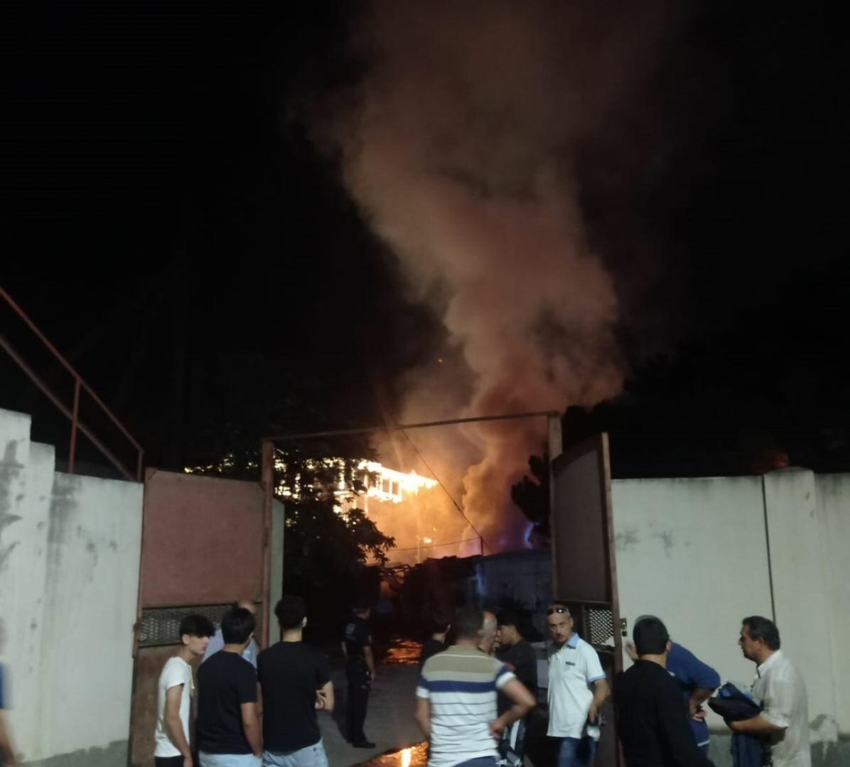 Sumqayıtda xəstəxanada YANĞIN