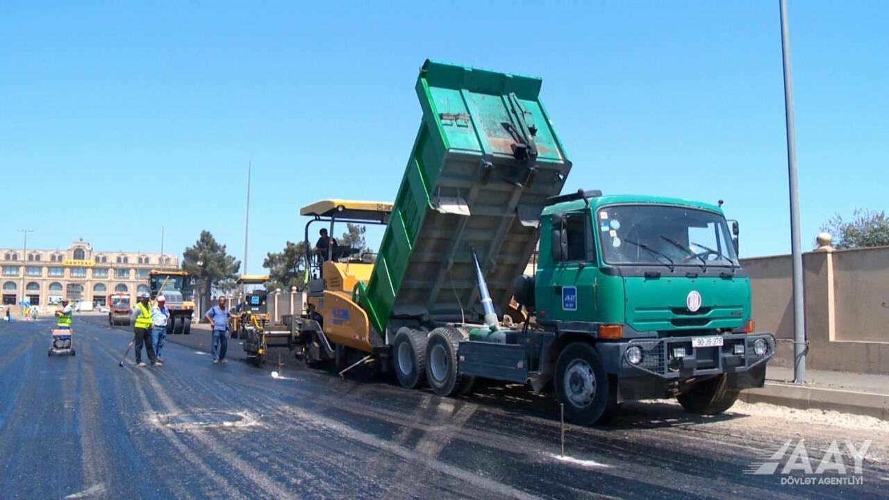 Nərimanovda daha bir küçə təmir edilir