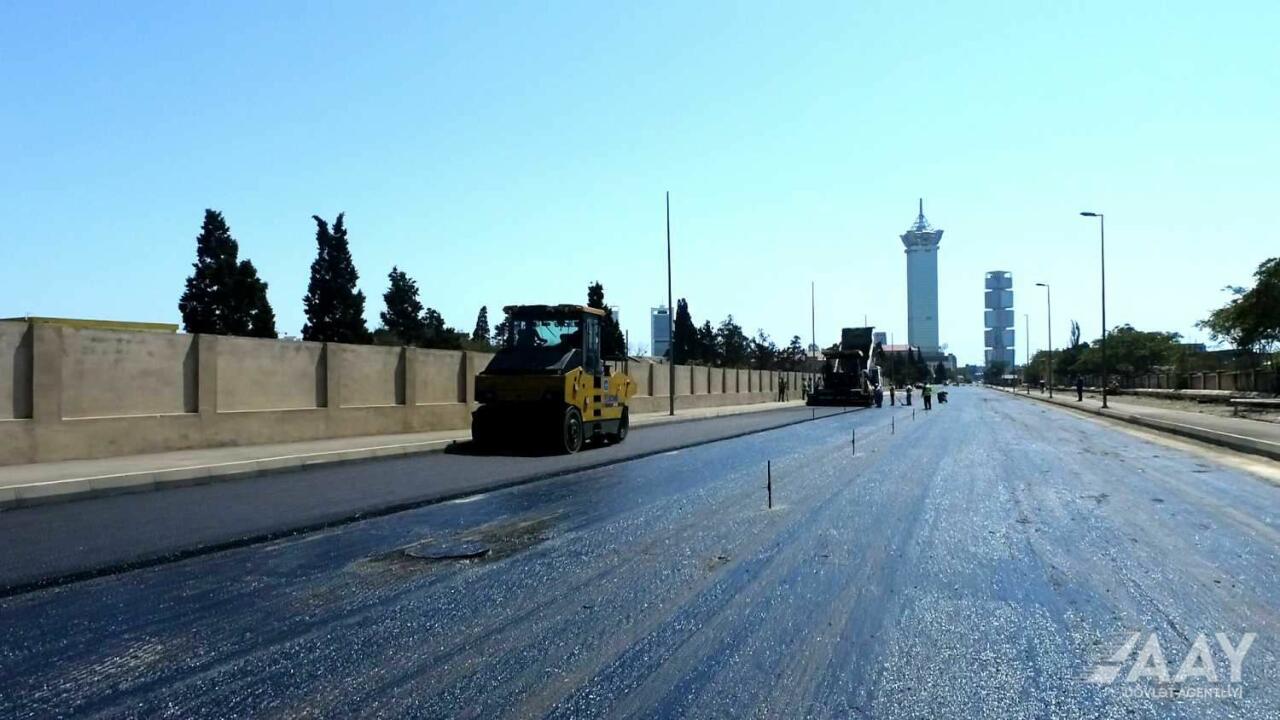 Nərimanovda daha bir küçə təmir edilir