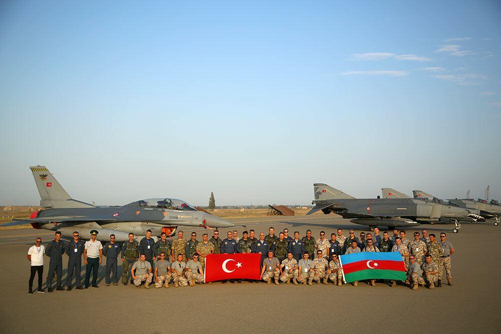 Турецкие военные и авиасредства, которые примут участие в «TurAz Qartalı-2022», находятся в Азербайджане