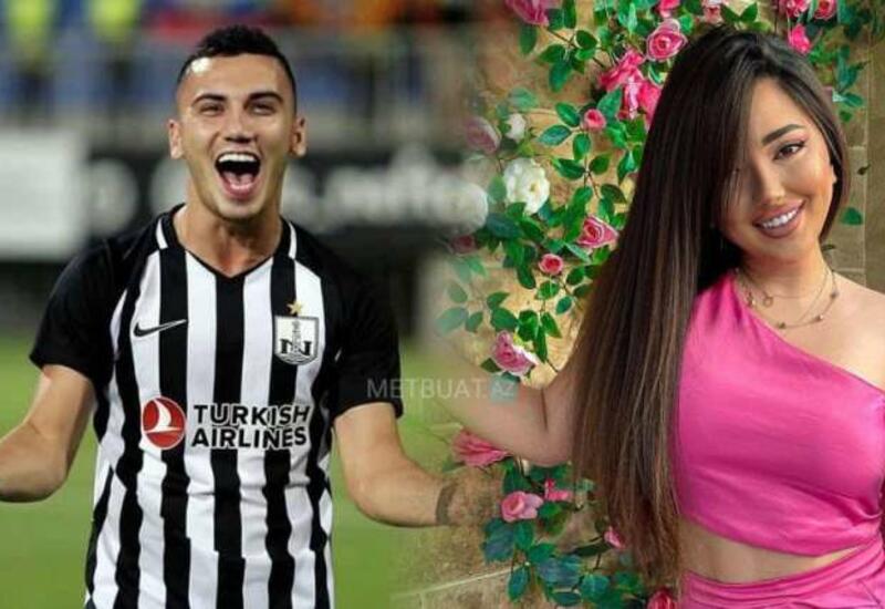 Bu da “Neftçi”nin futbolçusunun sevgilisi Mehin