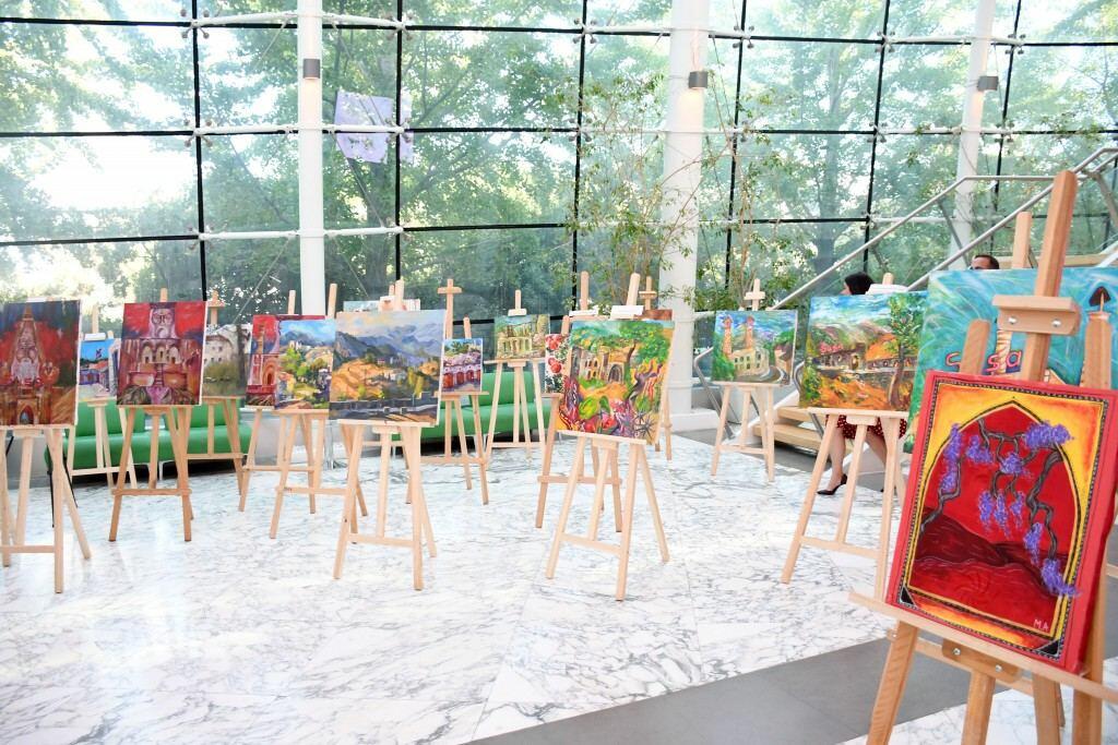 Состоялась итоговая выставка проекта "Youth ArtCamp Shusha and Baku"
