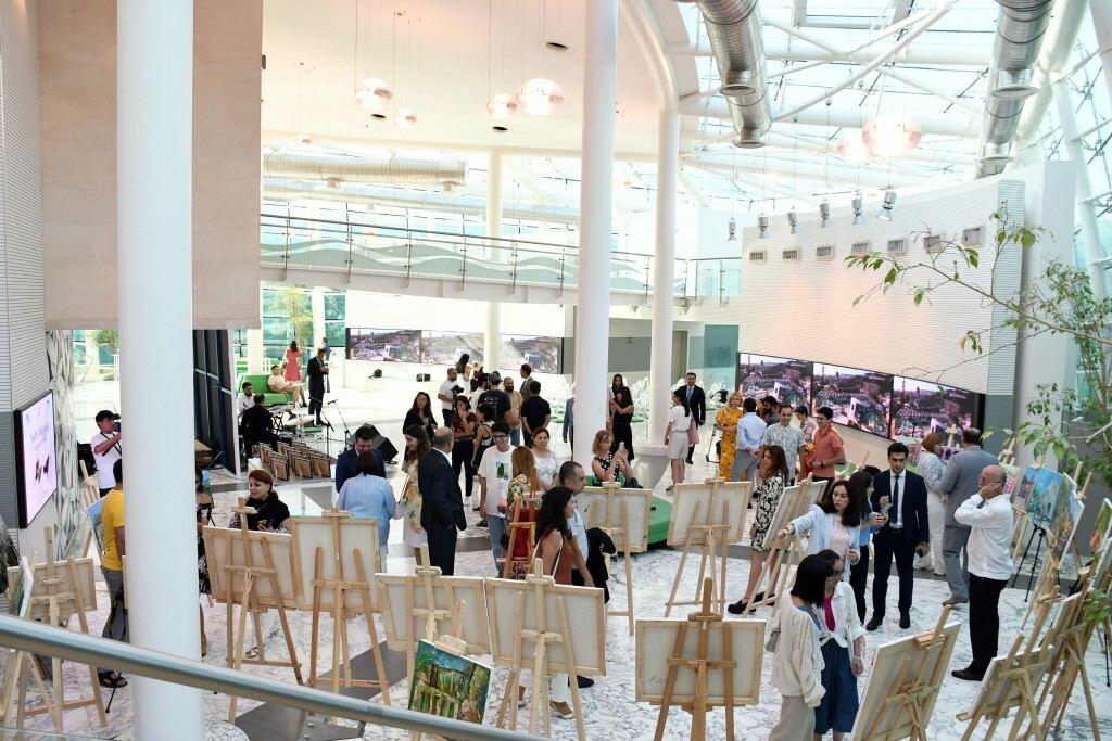 Состоялась итоговая выставка проекта "Youth ArtCamp Shusha and Baku"