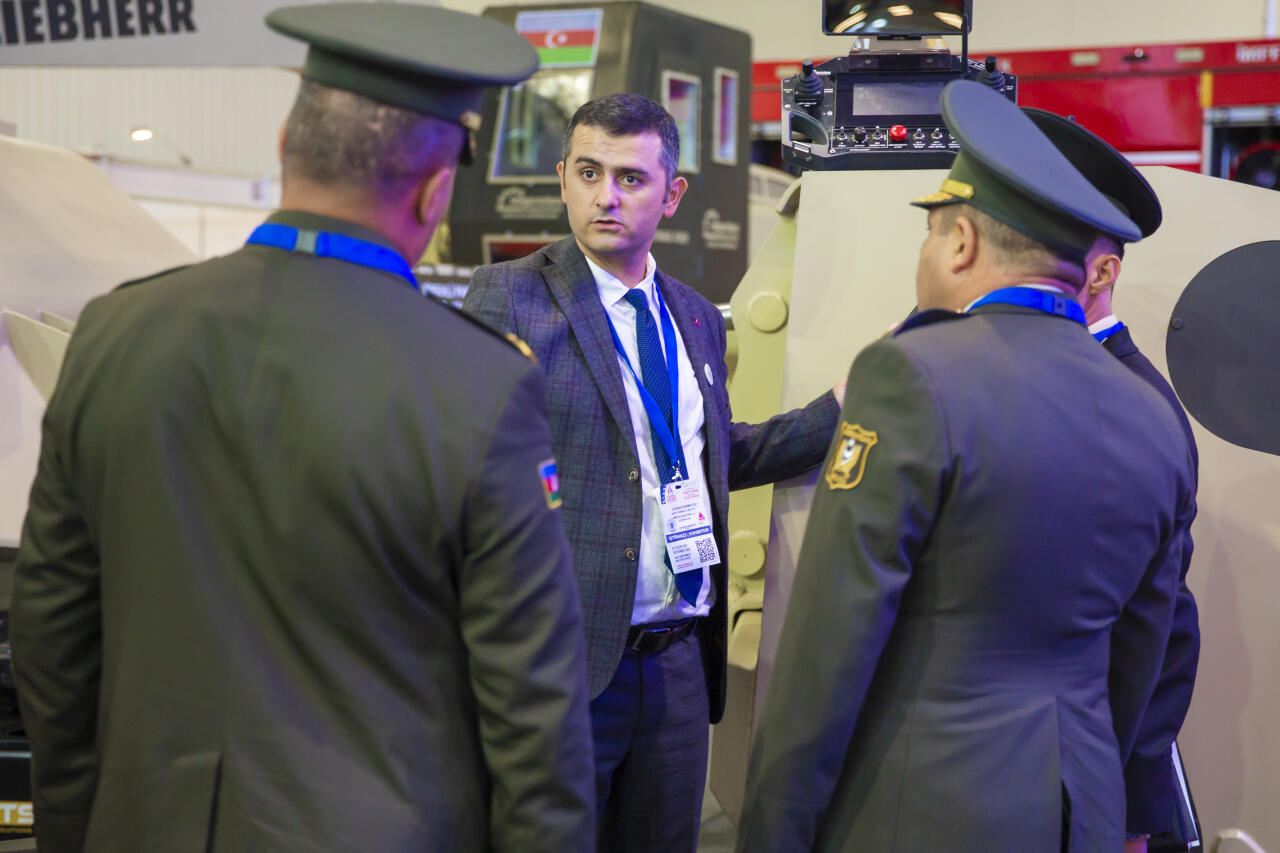 “Improtex Industries” şirkəti ADEX sərgisində yeni model yerli istehsal minatəmizləyən texnikaları təqdim etdi