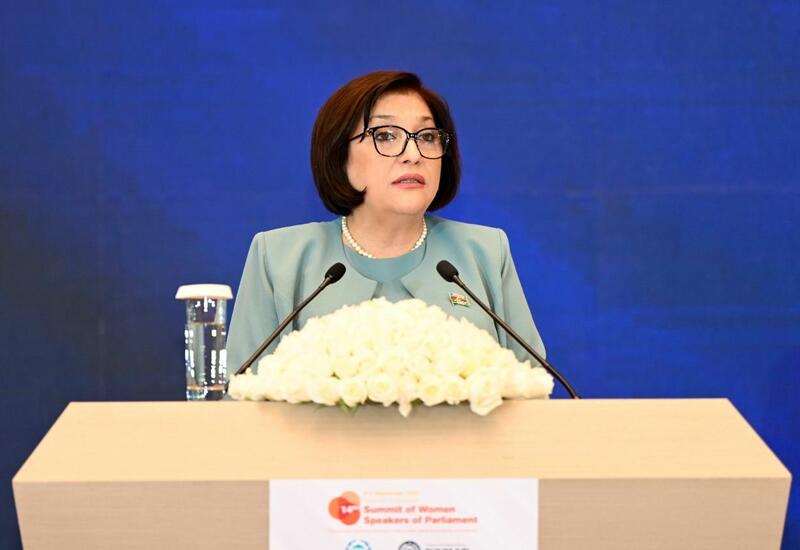 Milli Məclisin sədri Parlament Sədrlərinin 14-cü Sammitində çıxış edib