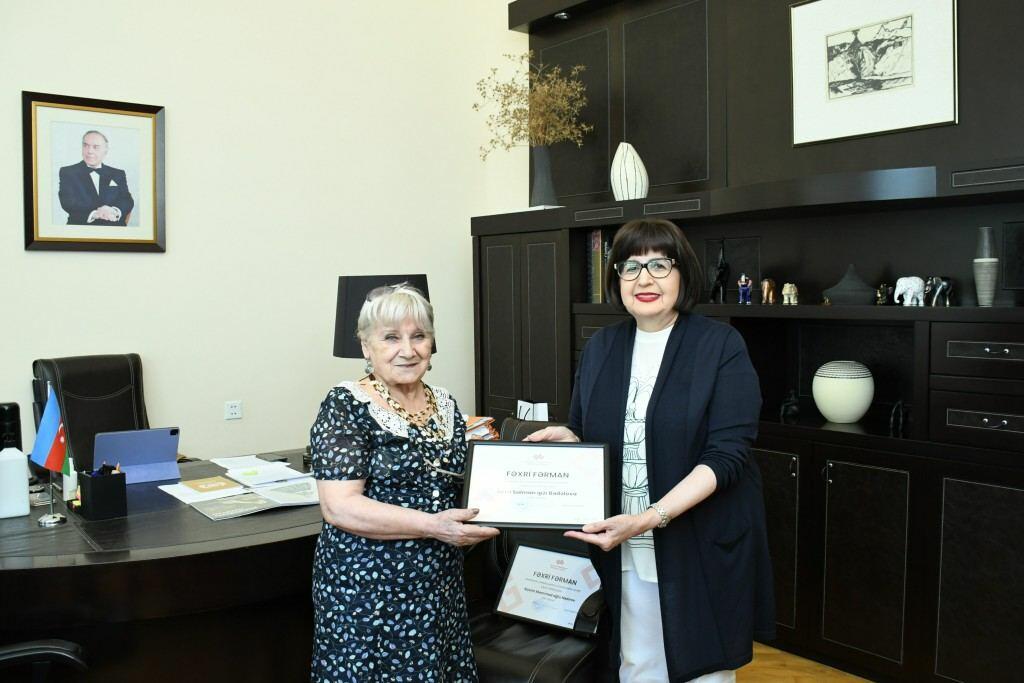 Замминистра культуры Севда Мамедалиева встретилась с известными деятелями искусства Азербайджана
