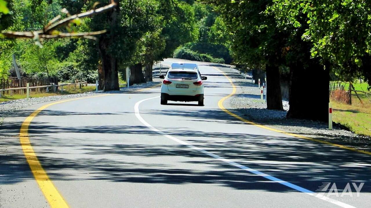 Основная часть автодороги Огуз-Шеки реконструирована