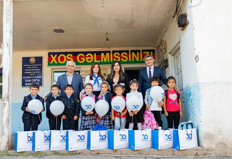 TuranBank “ASAN Məktub”la birgə məktəblilərin arzularını gerçəkləşdirib