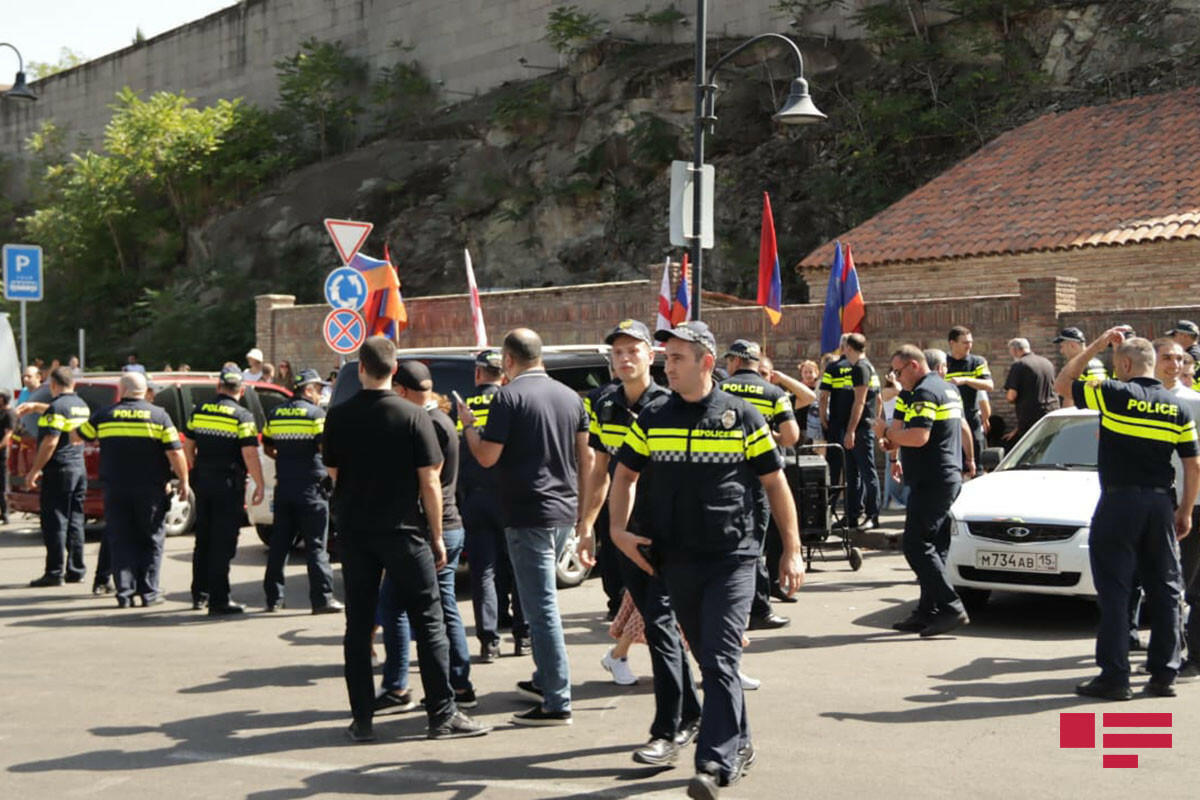 Попытка провокации армян в Тбилиси провалилась, произошел инцидент с полицией