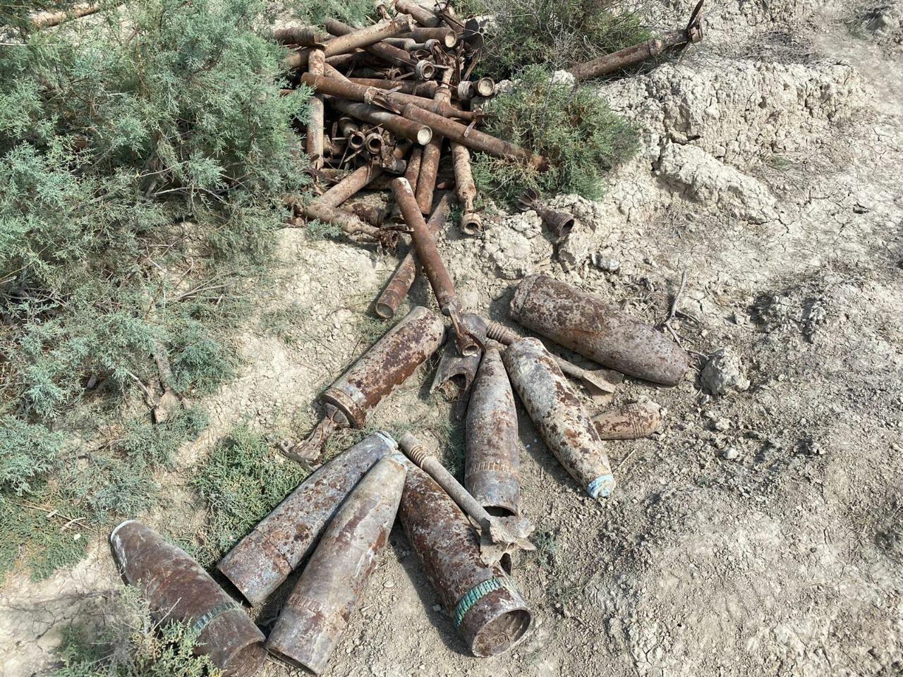 В сумгайытском поселке найдены боевые снаряды