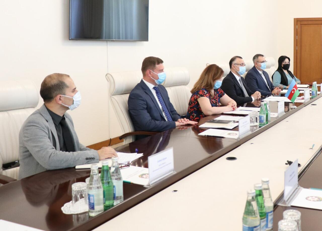 Теймур Мусаев провел встречу с делегацией ВОЗ