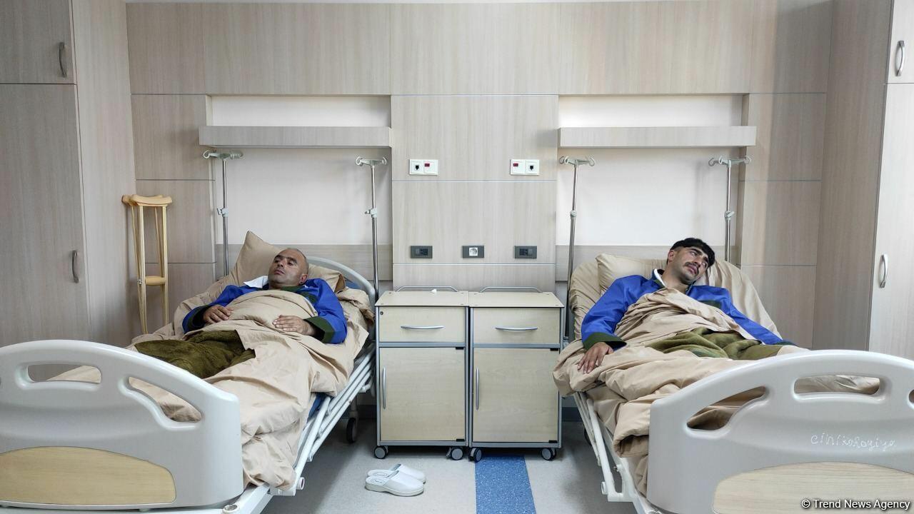 Азербайджанская армия достойно ответила на провокации армянских ВС - съемочная группа Trend встретилась с ранеными военнослужащими