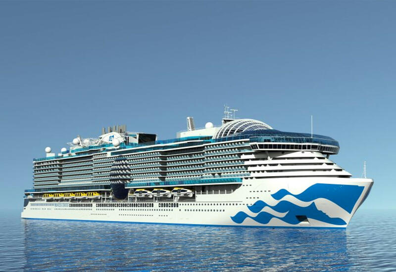 Опубликовано фото «самого роскошного» круизного лайнера Sun Princess