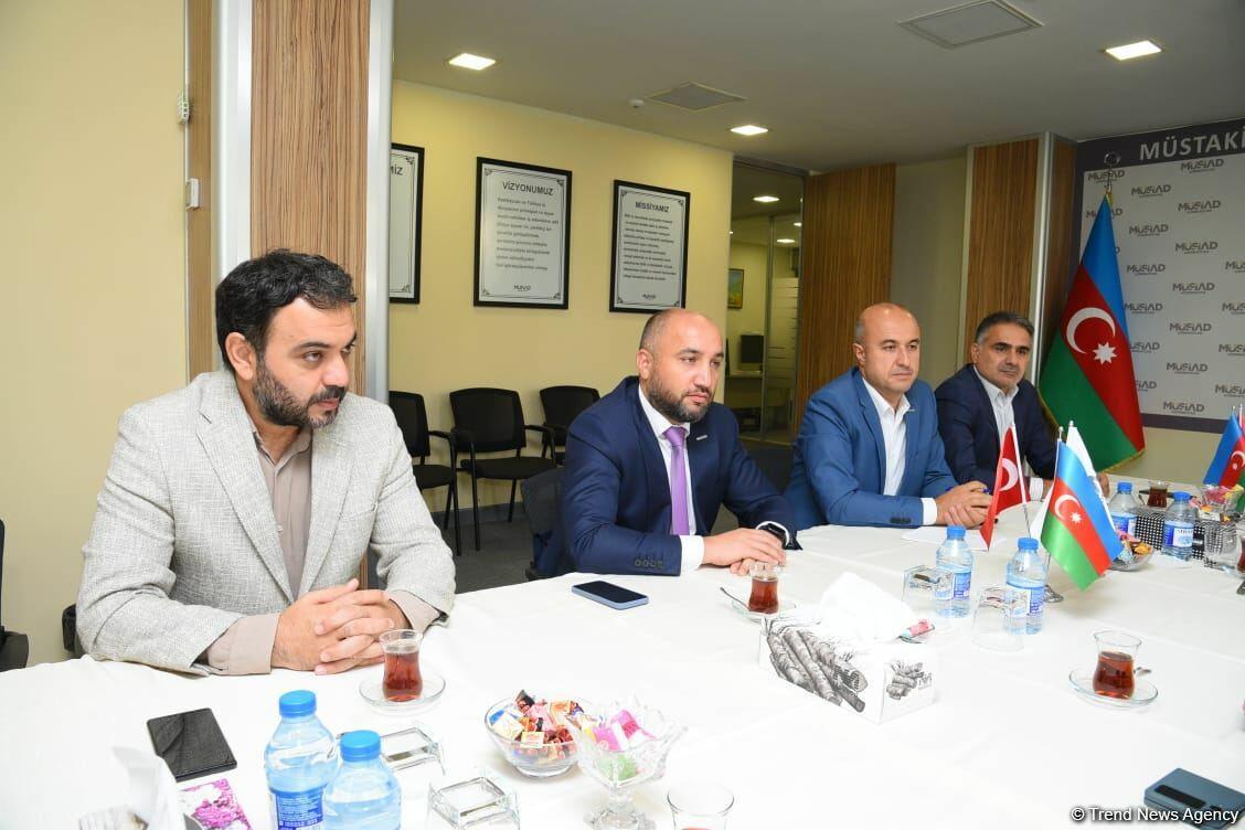 В MÜSİAD обсудили развитие азербайджано-узбекско-турецких экономических связей