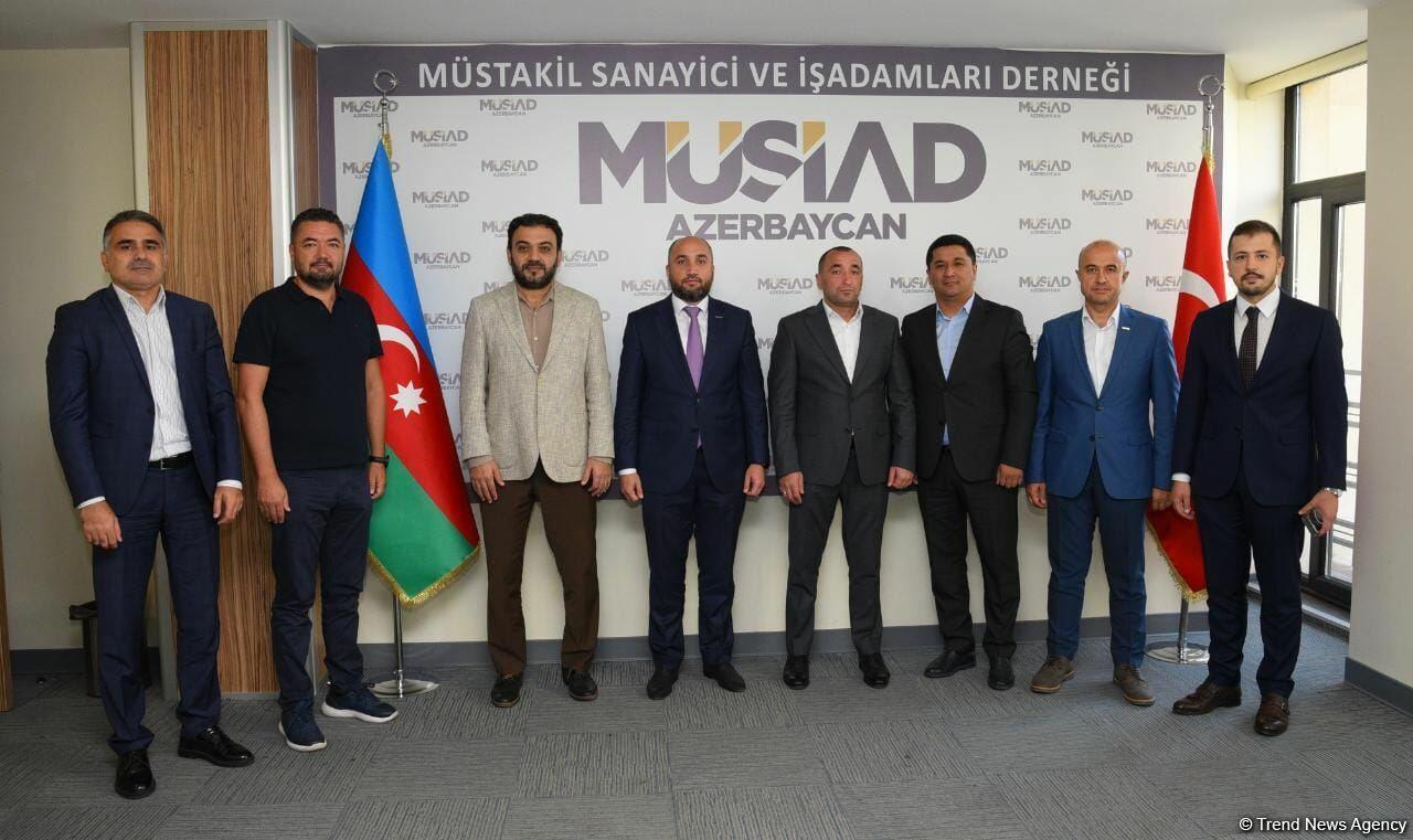 В MÜSİAD обсудили развитие азербайджано-узбекско-турецких экономических связей