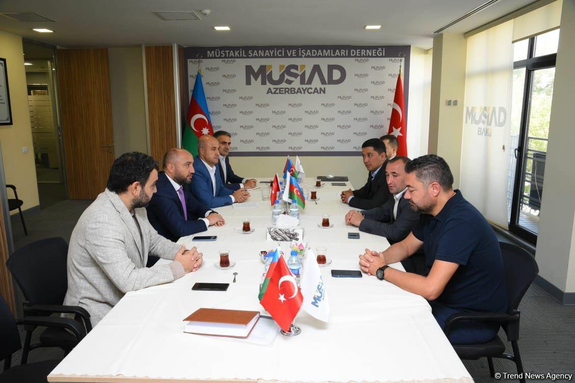 В MÜSİAD обсудили развитие азербайджано-узбекско-турецких экономических связей