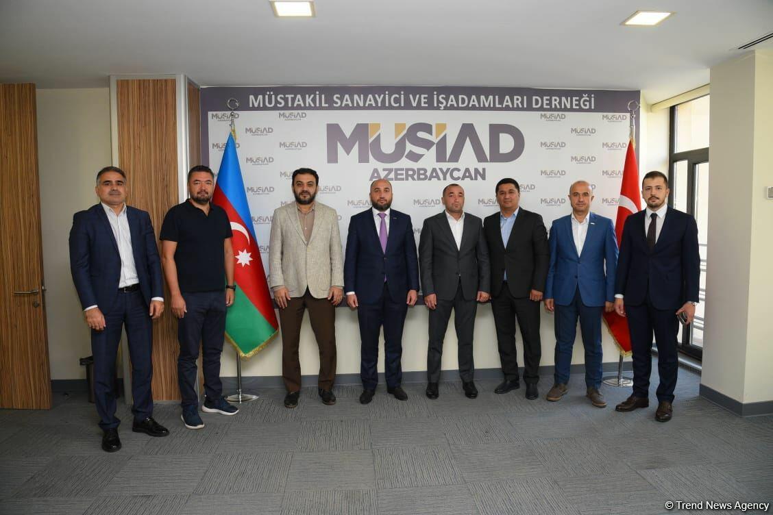 В MÜSİAD обсудили развитие азербайджано-узбекско-турецких экономических связей