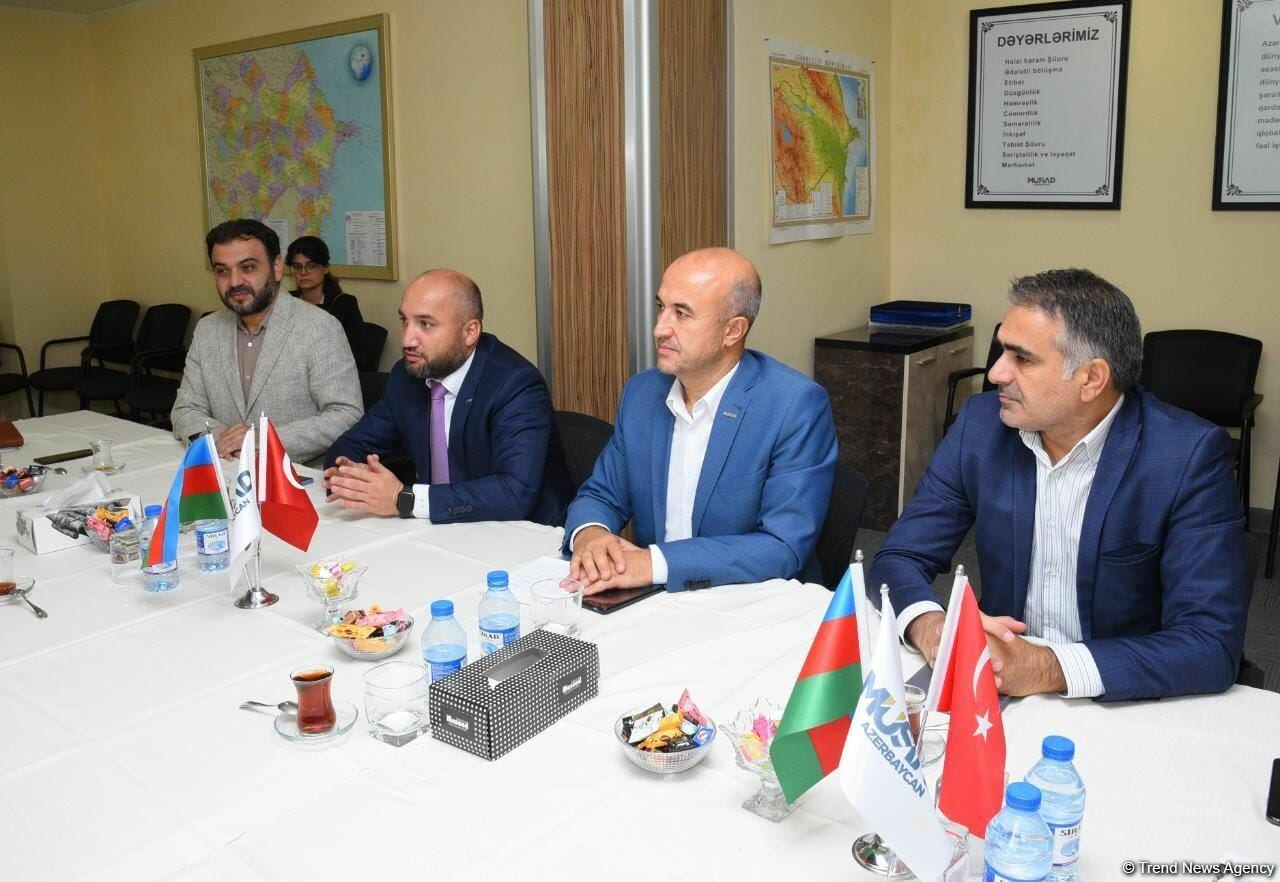 В MÜSİAD обсудили развитие азербайджано-узбекско-турецких экономических связей