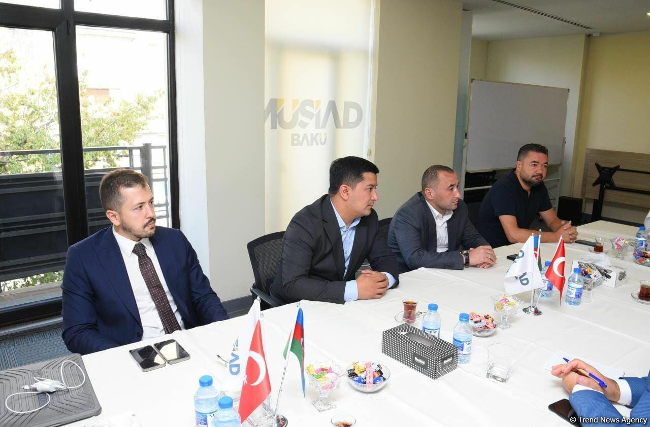 В MÜSİAD обсудили развитие азербайджано-узбекско-турецких экономических связей