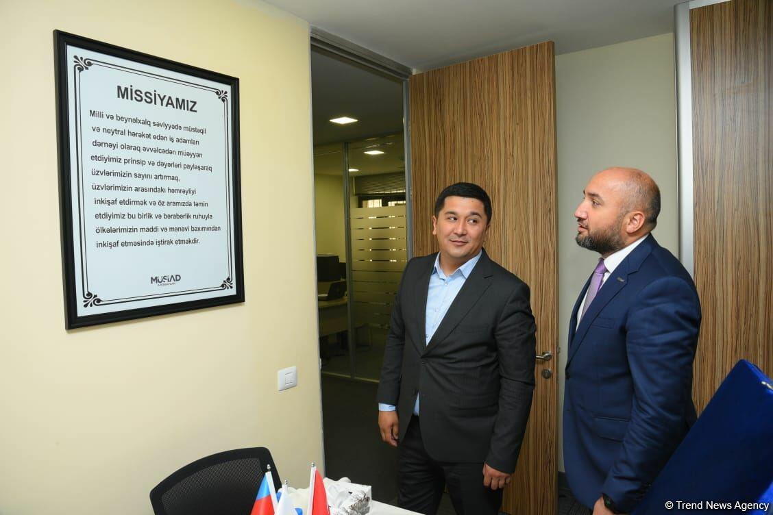 В MÜSİAD обсудили развитие азербайджано-узбекско-турецких экономических связей