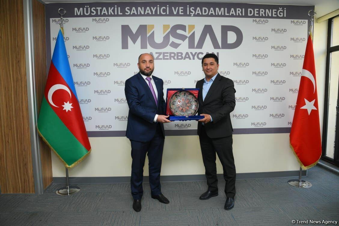 В MÜSİAD обсудили развитие азербайджано-узбекско-турецких экономических связей
