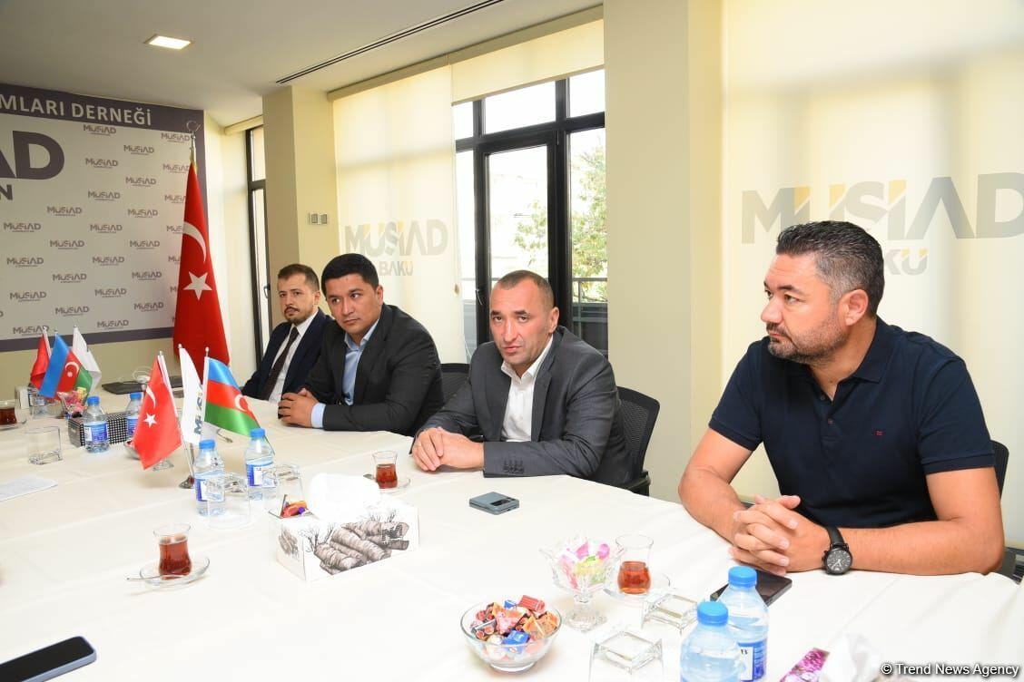 В MÜSİAD обсудили развитие азербайджано-узбекско-турецких экономических связей
