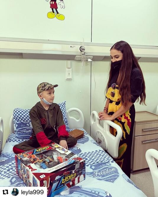 Вице-президент Фонда Гейдара Алиева Лейла Алиева поинтересовалась лечением детей, страдающих онкологическими заболеваниями