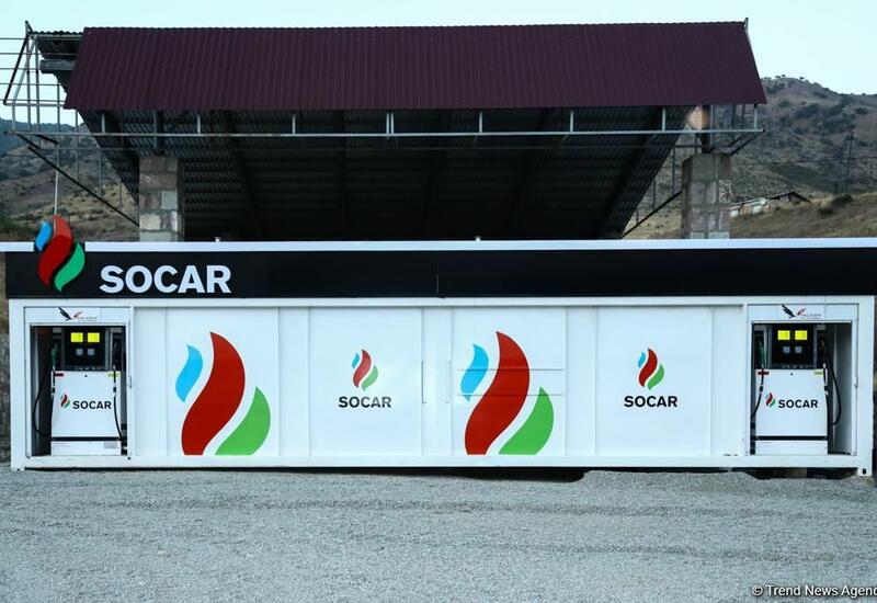 В Гадруте сдана в эксплуатацию модульная АЗС под брендом “SOCAR”