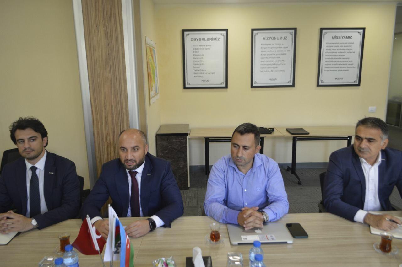 Обсуждено сотрудничество между MÜSİAD Azеrbaycan и рядом структур
