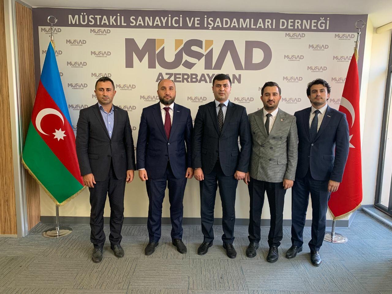 Обсуждено сотрудничество между MÜSİAD Azеrbaycan и рядом структур