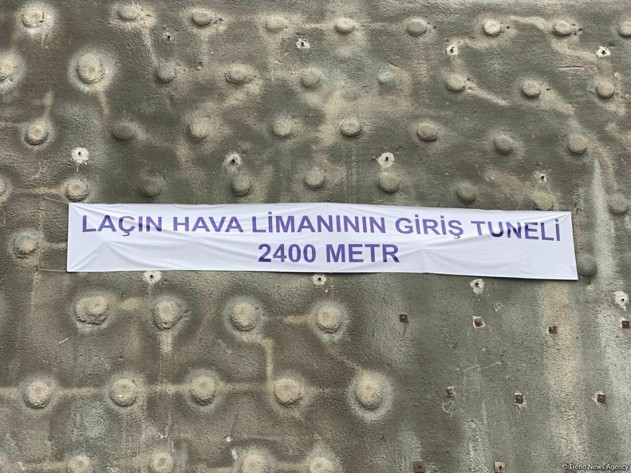Laçın Hava Limanının giriş tuneli 2400 metr olacaq - Eyyub Hüseynov