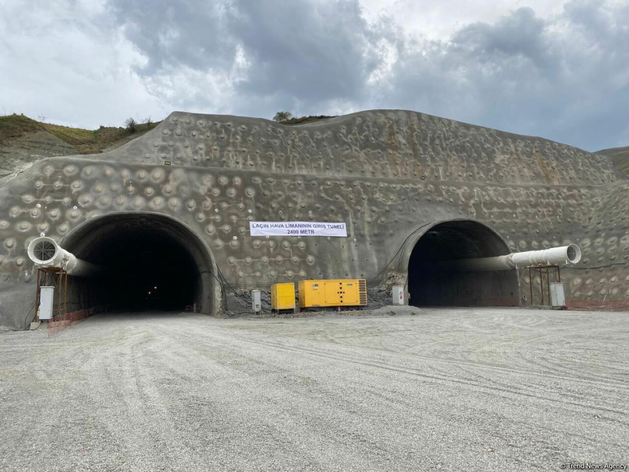 Laçın Hava Limanının giriş tuneli 2400 metr olacaq - Eyyub Hüseynov