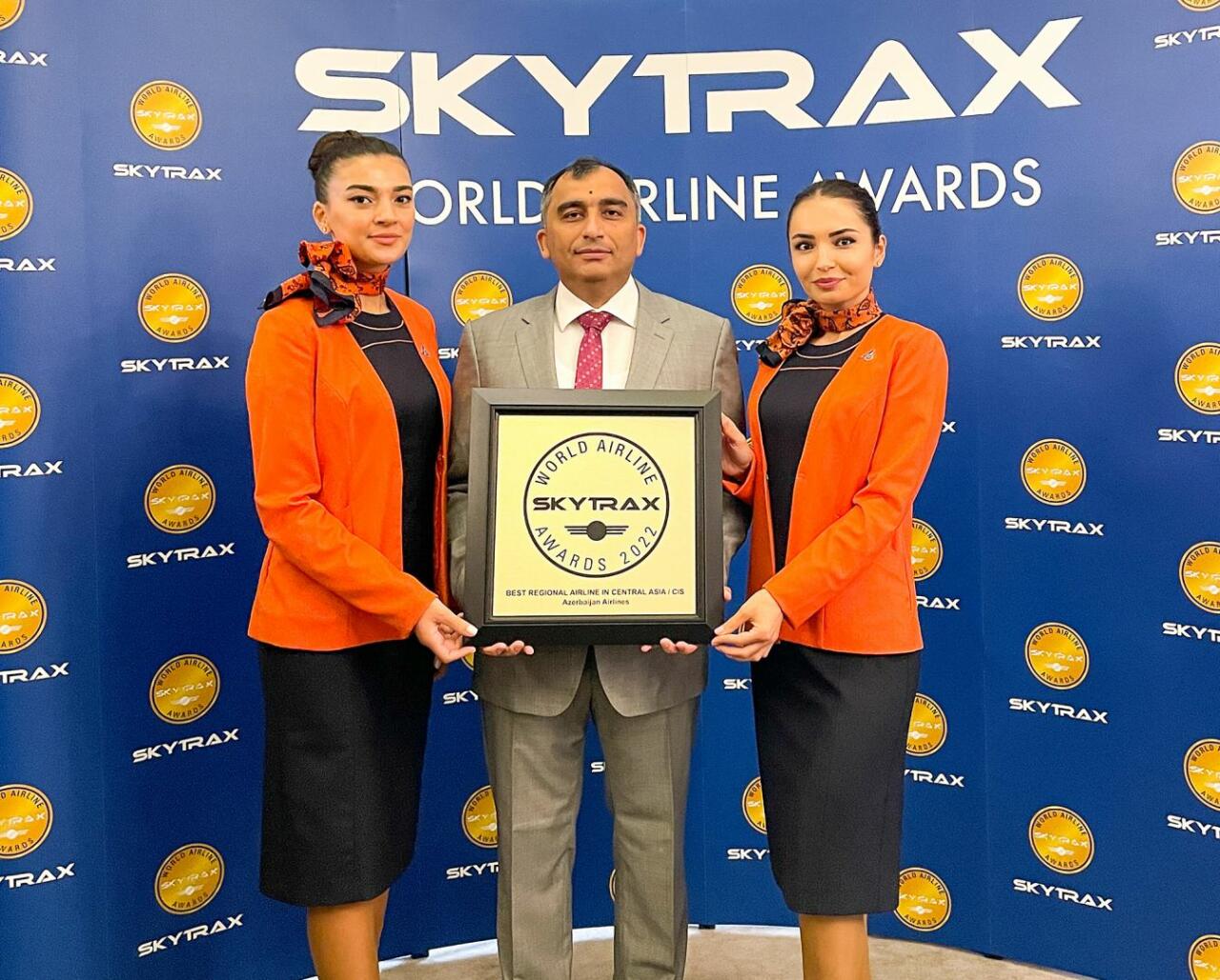 AZAL подтвердил стабильно высокий статус от Skytrax