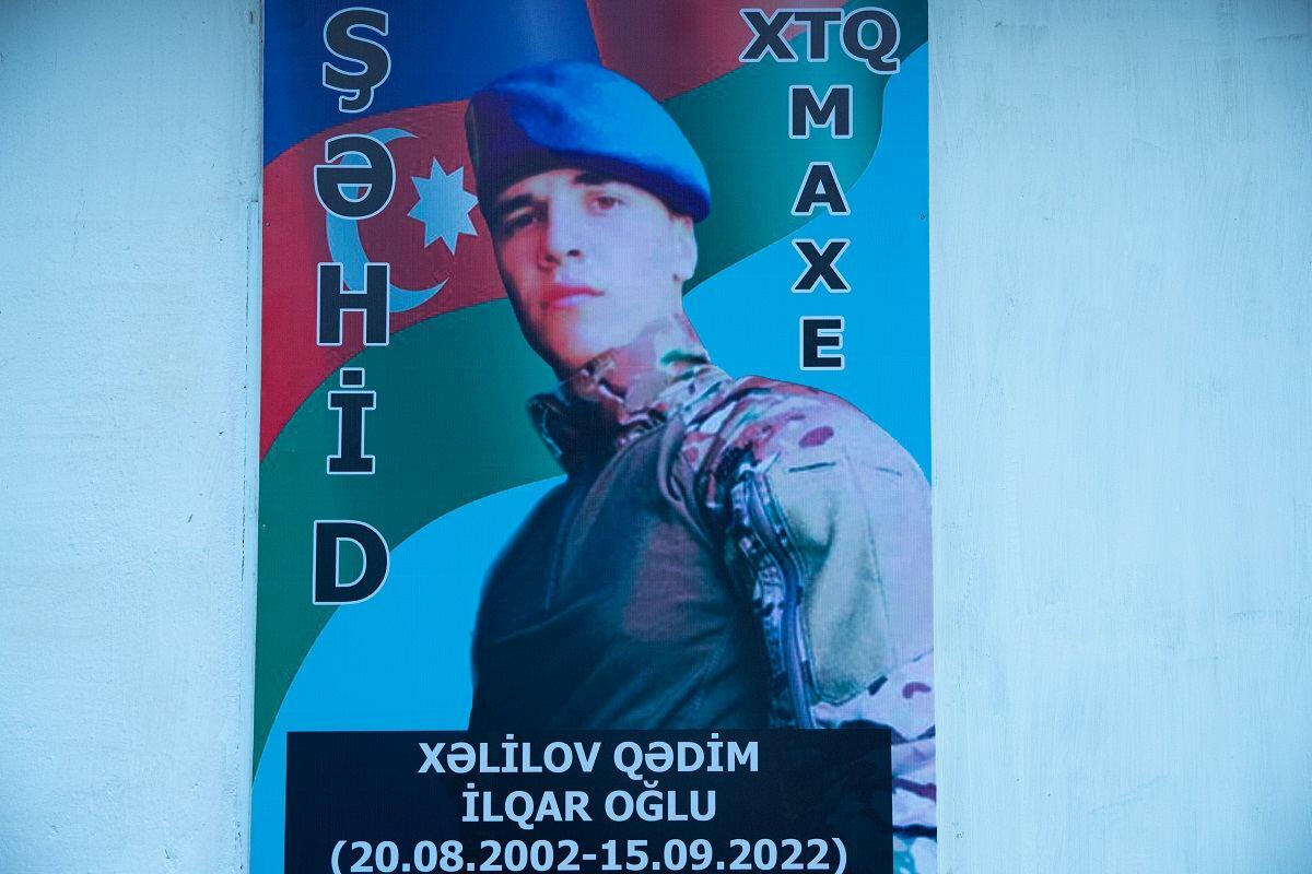 Şəhidlərimiz Qədim Xəlilov və Cavidan Bədəlovun ailələri ziyarət olunub