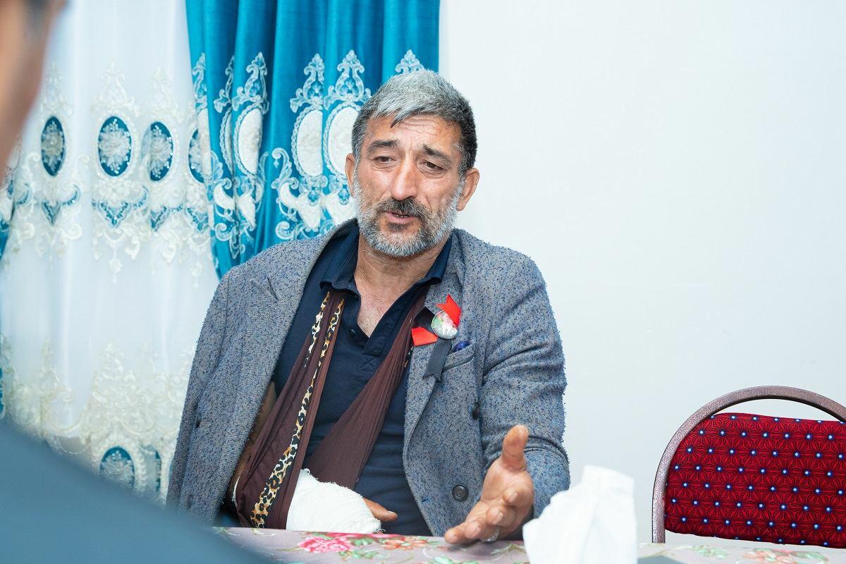 Şəhidlərimiz Qədim Xəlilov və Cavidan Bədəlovun ailələri ziyarət olunub