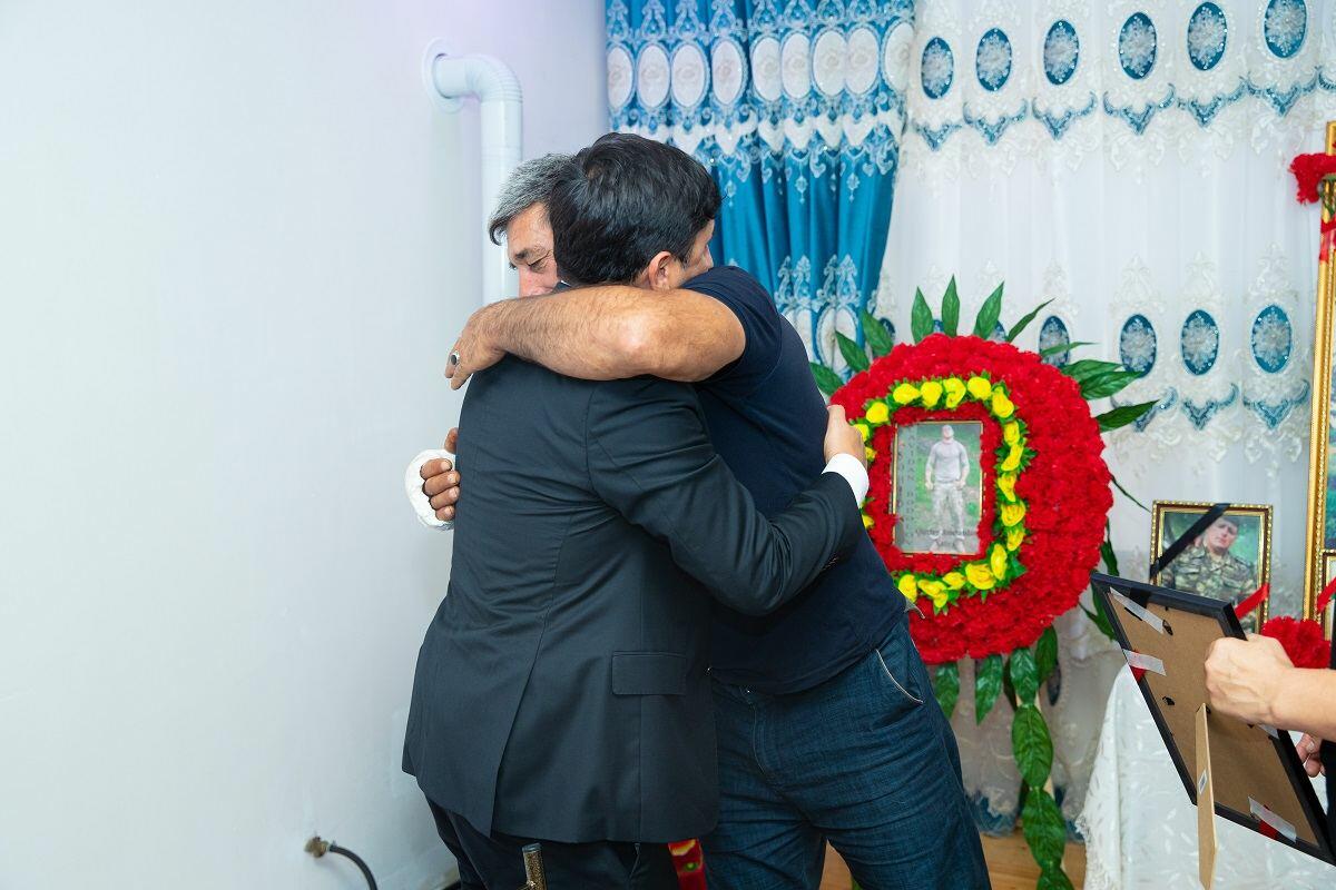 Şəhidlərimiz Qədim Xəlilov və Cavidan Bədəlovun ailələri ziyarət olunub