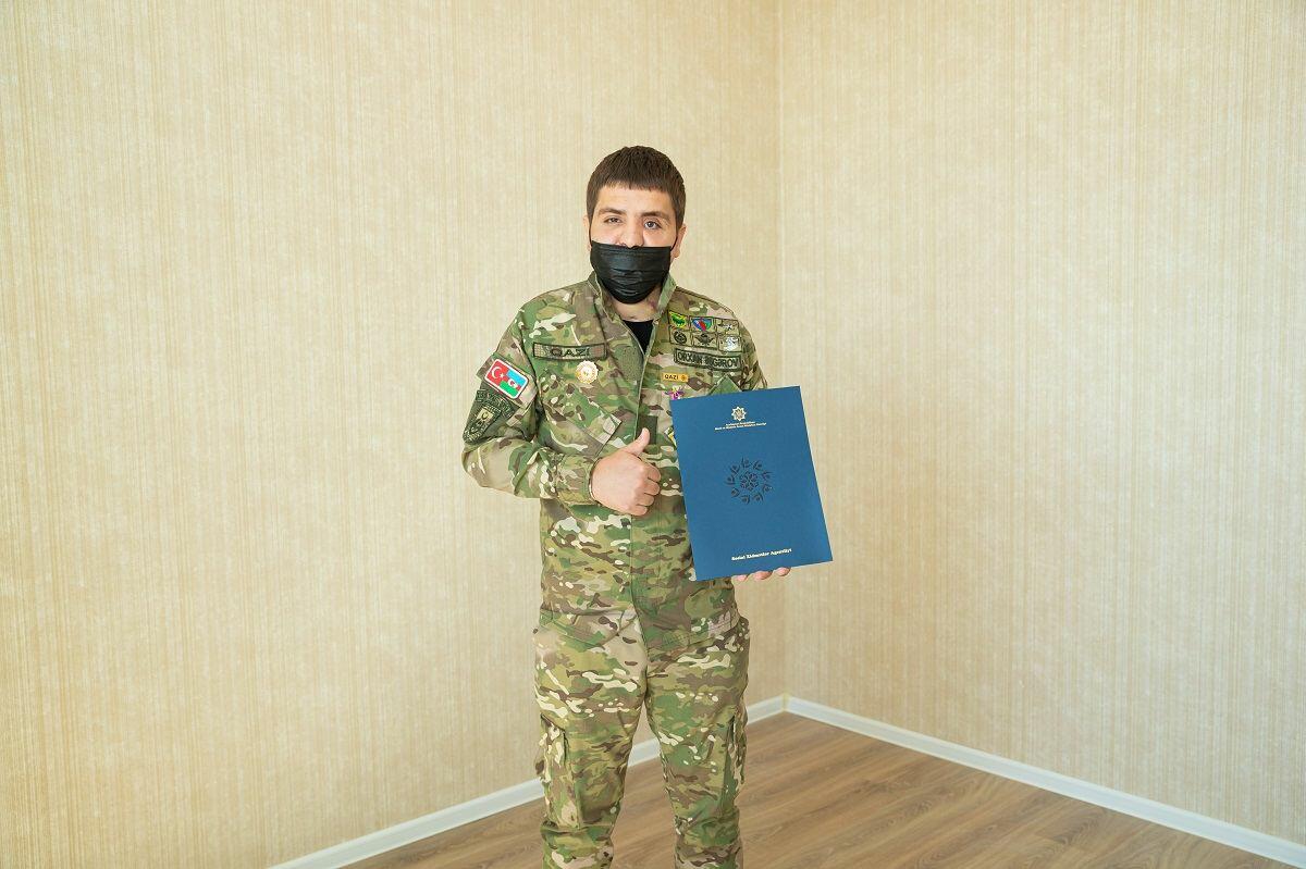 Еще 50 семьям шехидов и инвалидам Отечественной войны Азербайджана предоставлены квартиры