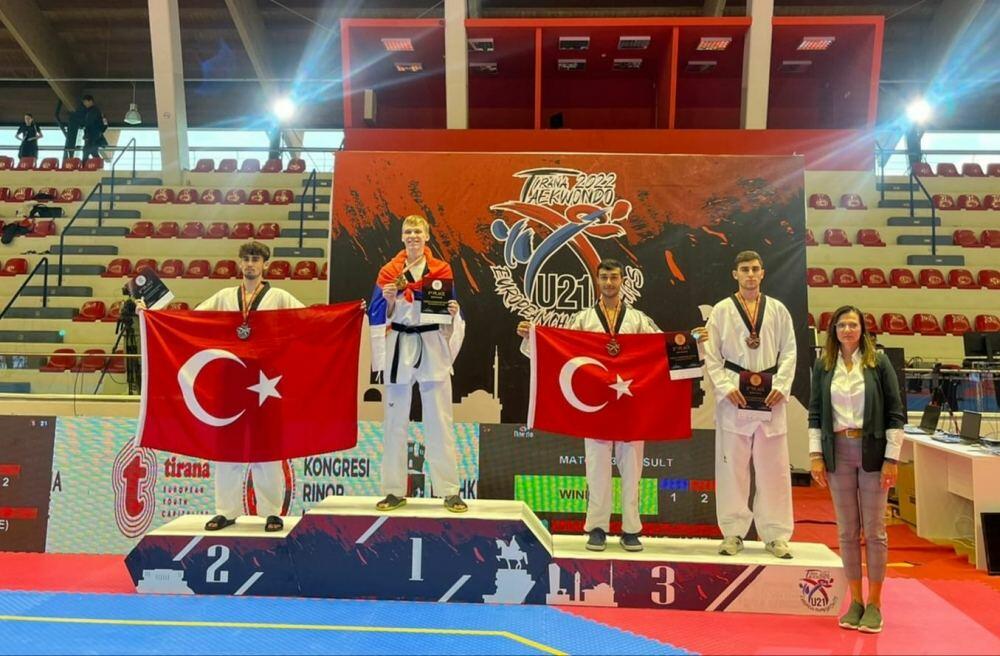 Azərbaycan taekvondoçusu Avropa çempionu olub