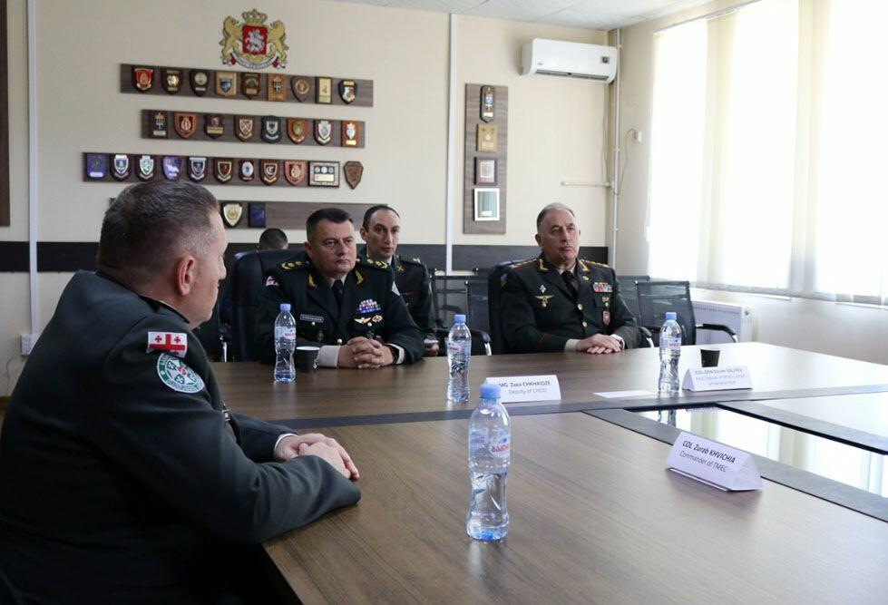 Керим Велиев посетил Национальный учебно-тренировочный центр в Грузии
