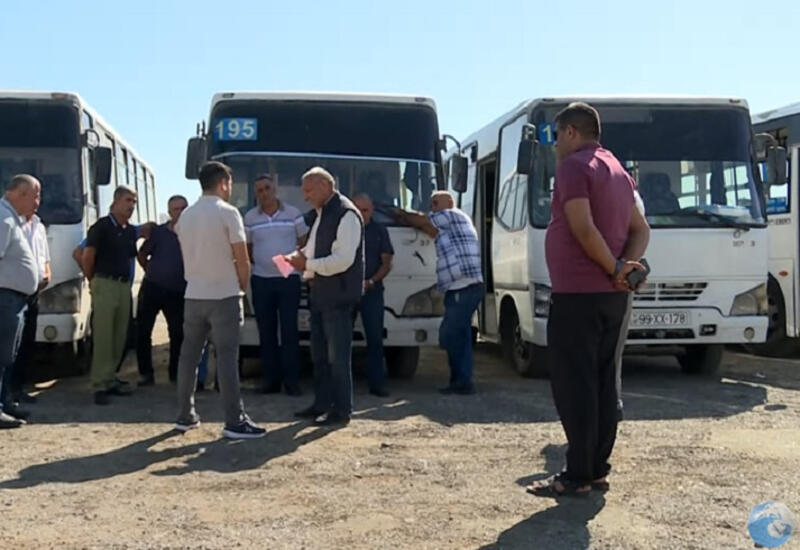 Bakıda avtobus sürücüləri sərnişinləri daşımaqdan imtina etdi - Səbəb nədir?