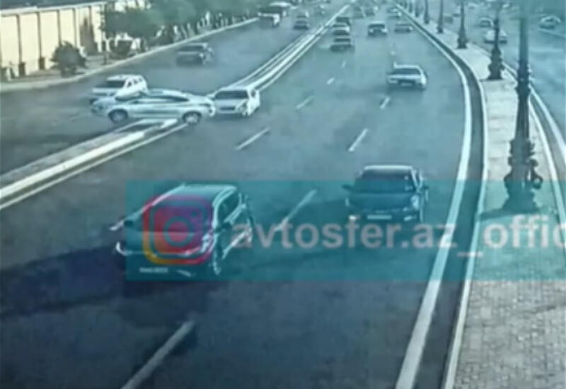 Страшная авария в Баку