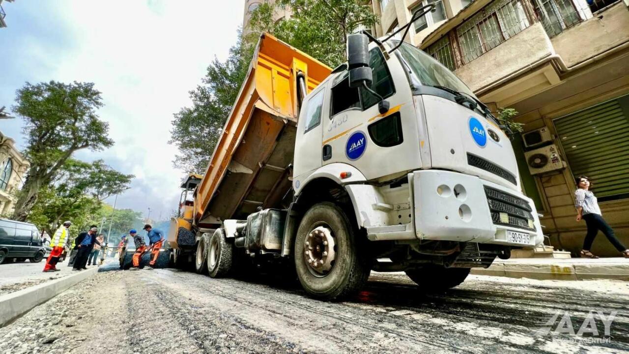 В Баку ремонтируется эта улица