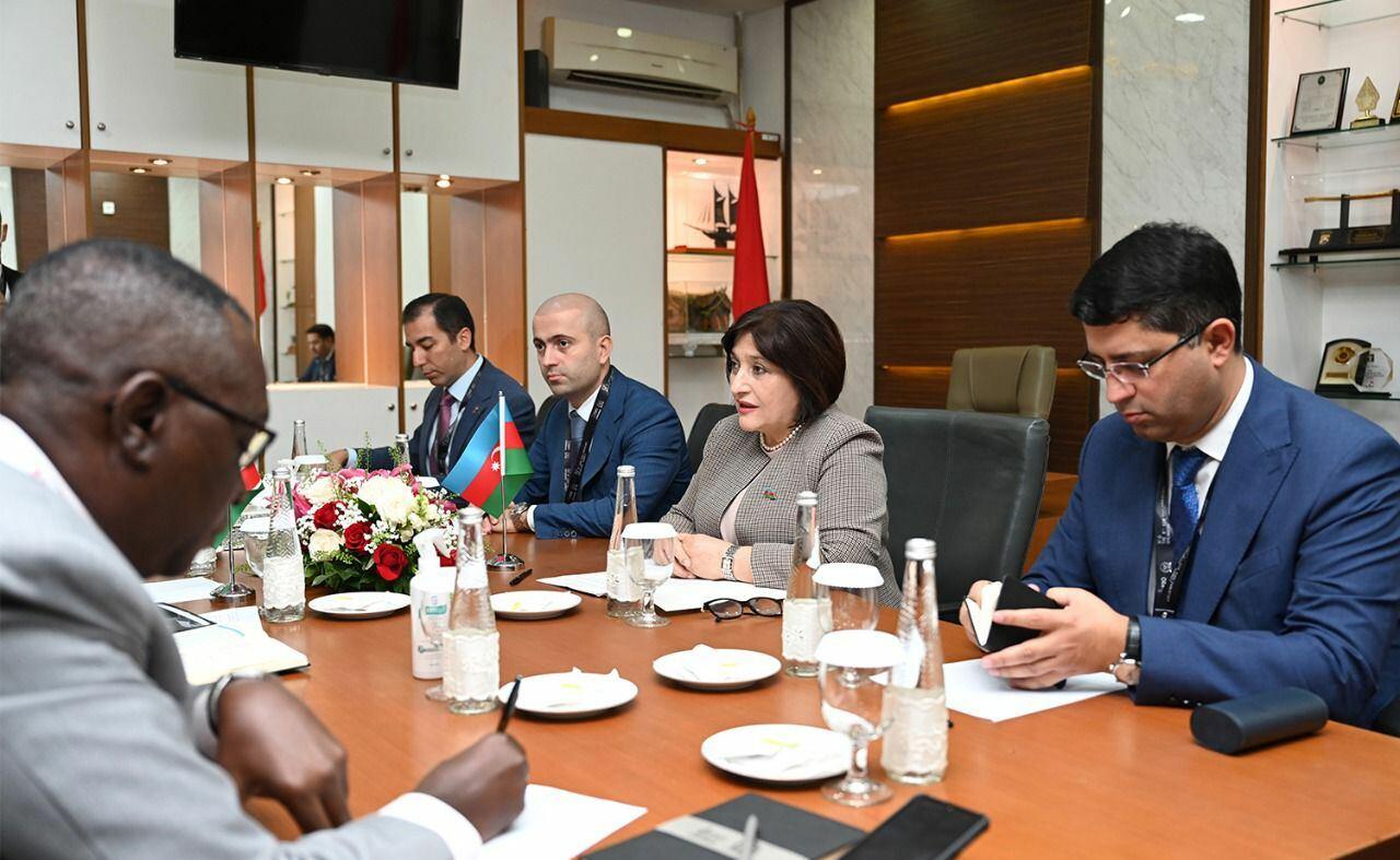 Sahibə Qafarova Cakartada Namibiya Milli Şurasının sədri ilə görüşüb