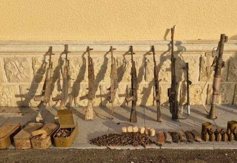 Убегая из Физули, армяне в панике побросали боеприпасы