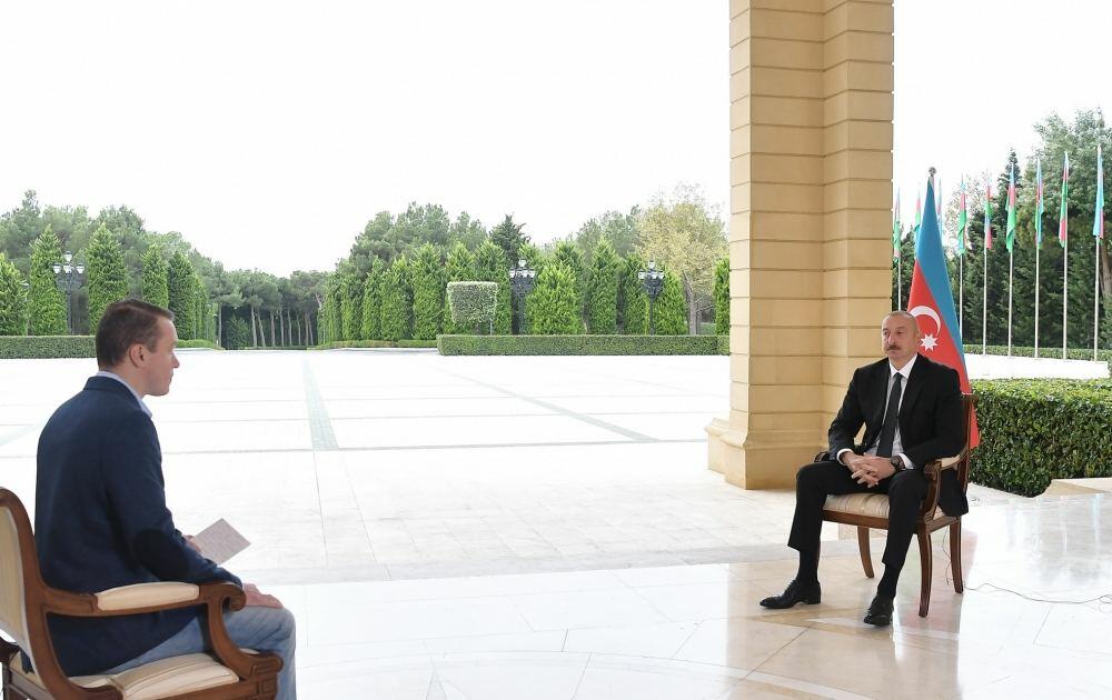 Хроника Победы (06.10.2020): Президент Ильхам Алиев дал интервью телеканалу «Первый Канал» России