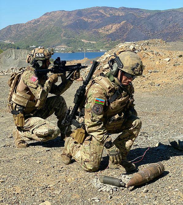 В турецком Мармарисе проходят учения спецназа Азербайджана и Турции