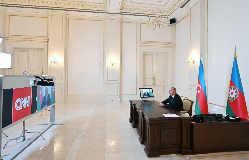 Хроника Победы (09.10.2020): Интервью Президента Ильхама Алиева в передаче «The Connect World» телеканала CNN International