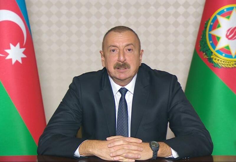 Хроника Победы: Обращение Президента Азербайджана Ильхама Алиева к народу 20 октября 2020 года по случаю освобождения Зангилана