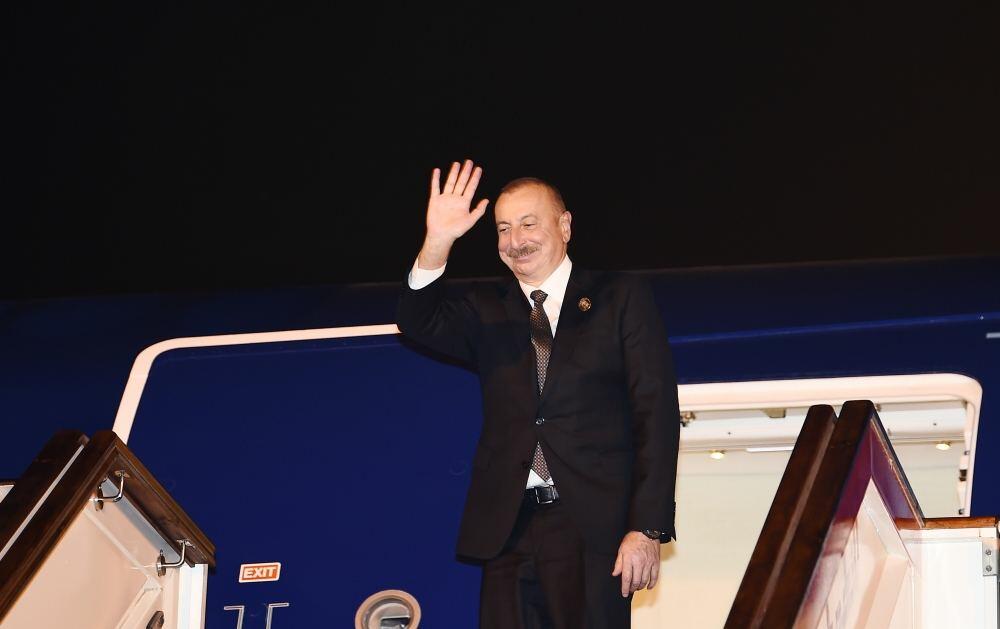 Azərbaycan Prezidenti İlham Əliyevin Əlcəzairə səfəri başa çatıb