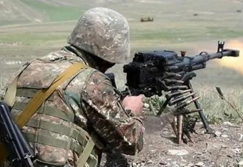 Армяне обстреляли позиции армии Азербайджана